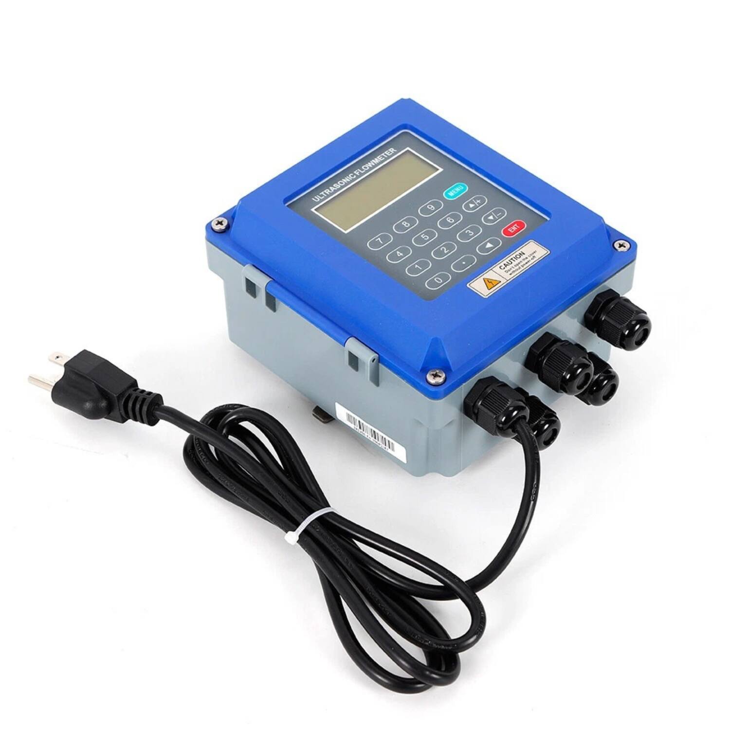 ULTRASONIC FLOWMETER

ULTRASONIC FLOWMETER

CAUTION

CALIBRATION

1 OWMETER ULTRASONIC FLOWMETER ULTRASONIC MENO

6 ENT 5 3 7 4 4 2 1 CAUTION 0 4 KEV S
