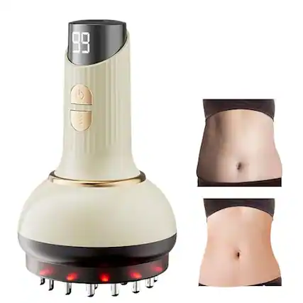 Front. Vulpecula Spade - Lymphatic Drainage Massager, Anti Cellulite Massage Tool with Microcurrent, Heat, Vibration Modes for Legs, Arms,.