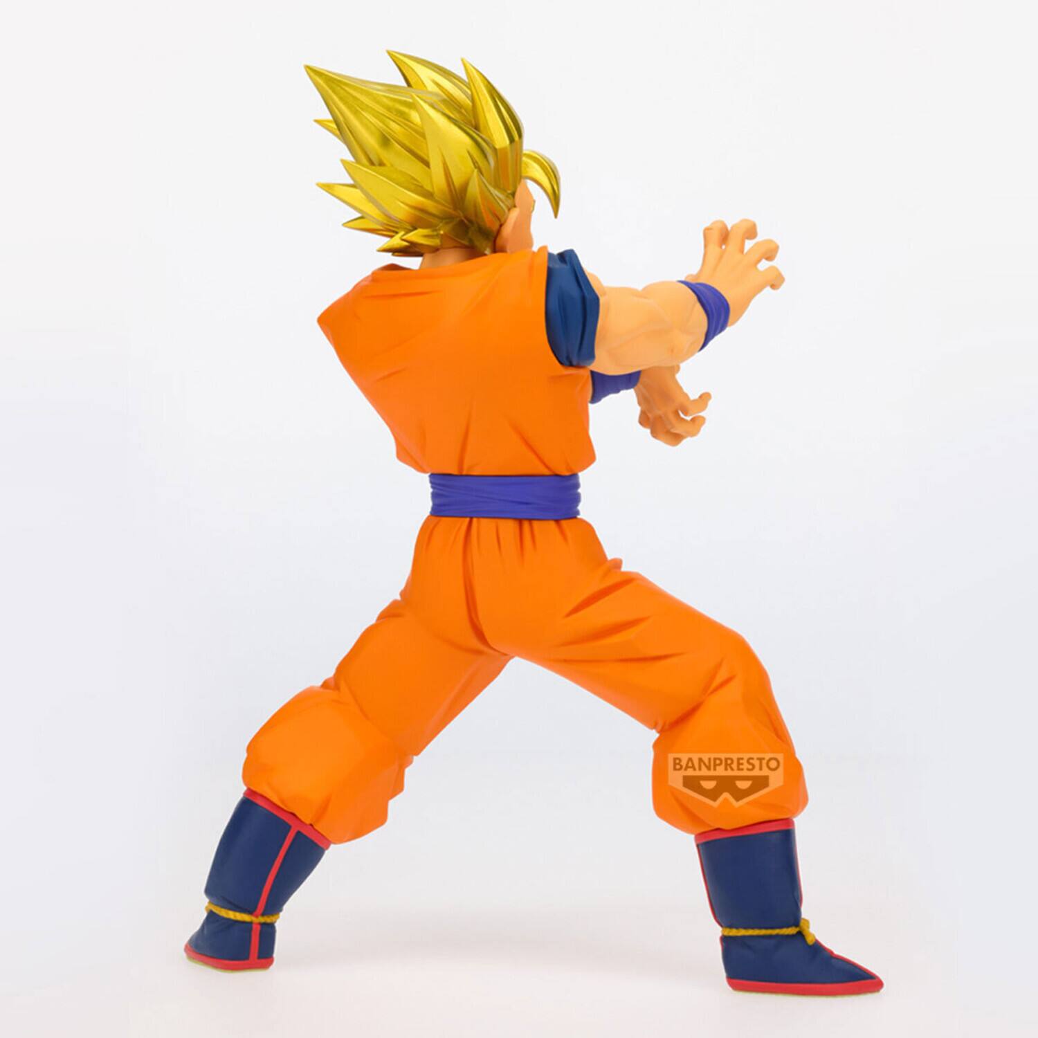 Alt View 4. PopMarket - Banpresto - Dragon Ball Z - Blood of Saiyans - Super Saiyan Son Goku Statue   - COLLECTIBLES - Multicolor.