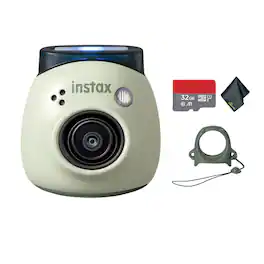 Fujifilm - INSTAX PAL Digital Camera (Pistachio Green), MicroSDHC Memory Card