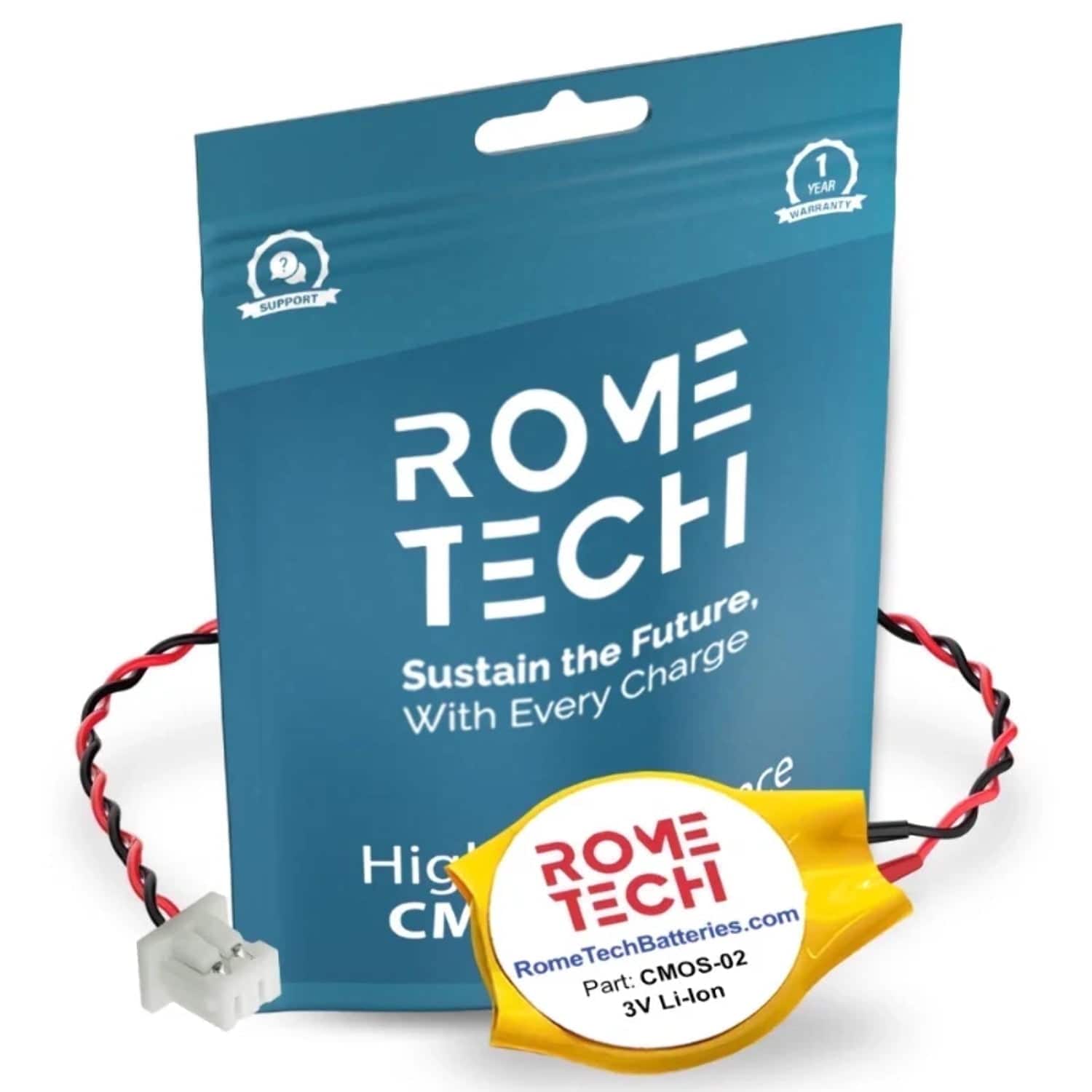 RomeTech - RTC CMOS Battery for Intel QBiP-8365A Embedded Compact Board price history on PriceWatchPro