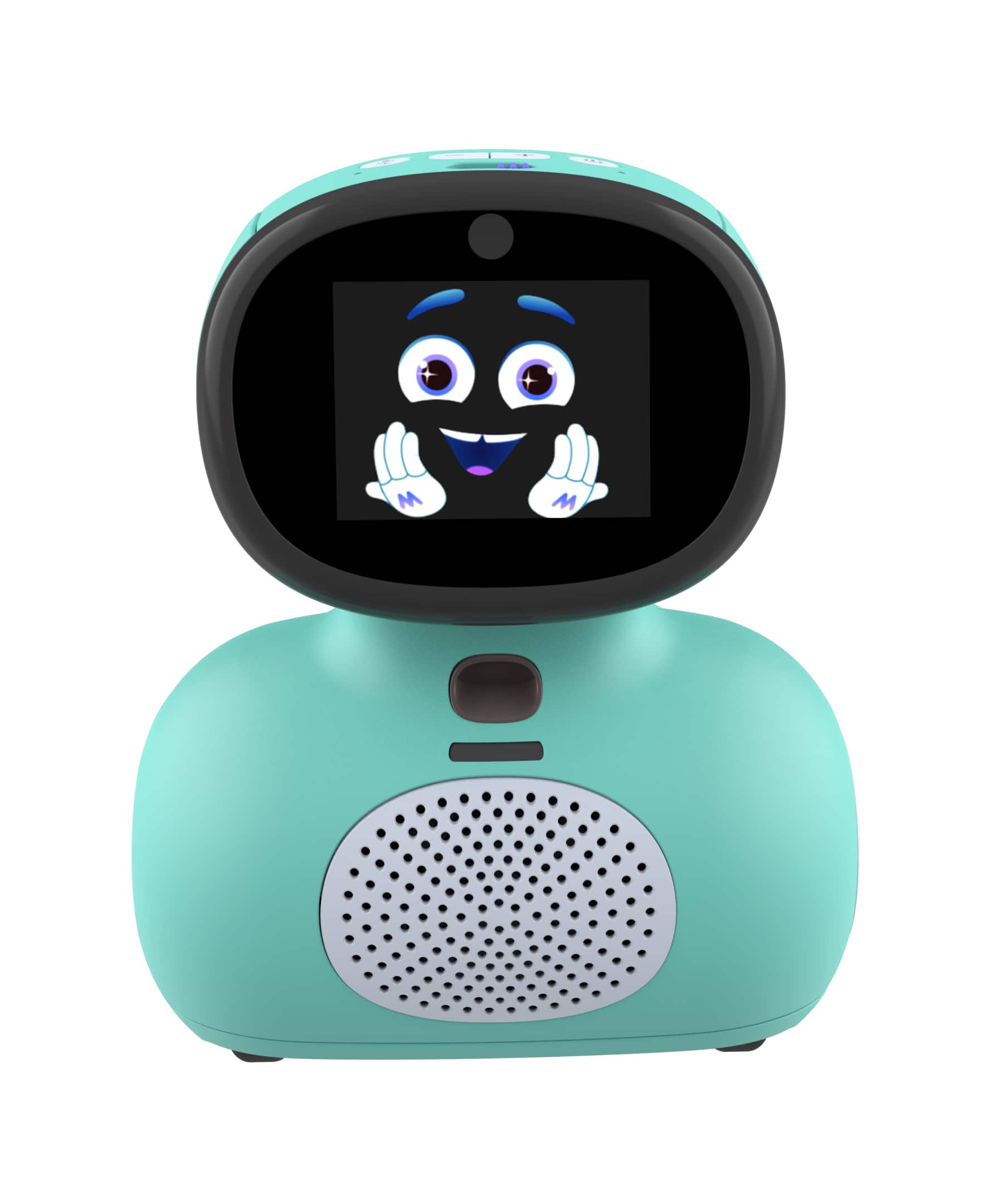 Mini: AI Robot For Kids With 30 Days Free Miko Max| Fosters STEAM Learning & Packed with Fun Apps| Child-Safe - Blue