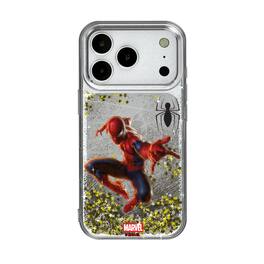 Keyscaper - Marvel MechLine Glitter Phone Case - Apple iPhone 17 Pro Max - Spider-Man