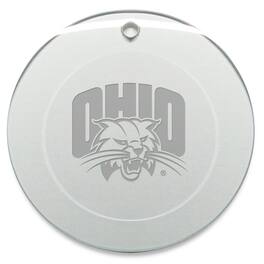 Jardine - Ohio Bobcats 3'' Glass Round Ornament - Multicolor