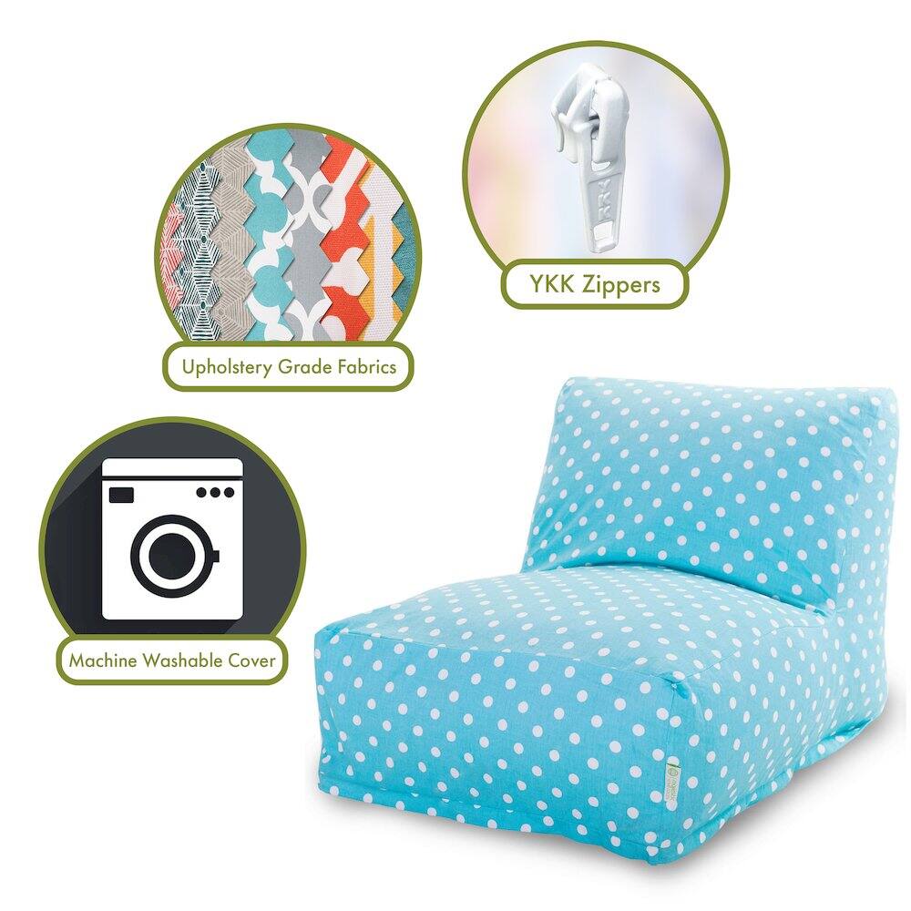 - Upholstery Grade Fabrics
- YKK Zippers
- Machine Washable Cover