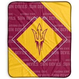 Pegasus - Arizona State Sun Devils 50" x 60" Diamond Logo Fleece Blanket - Multicolor