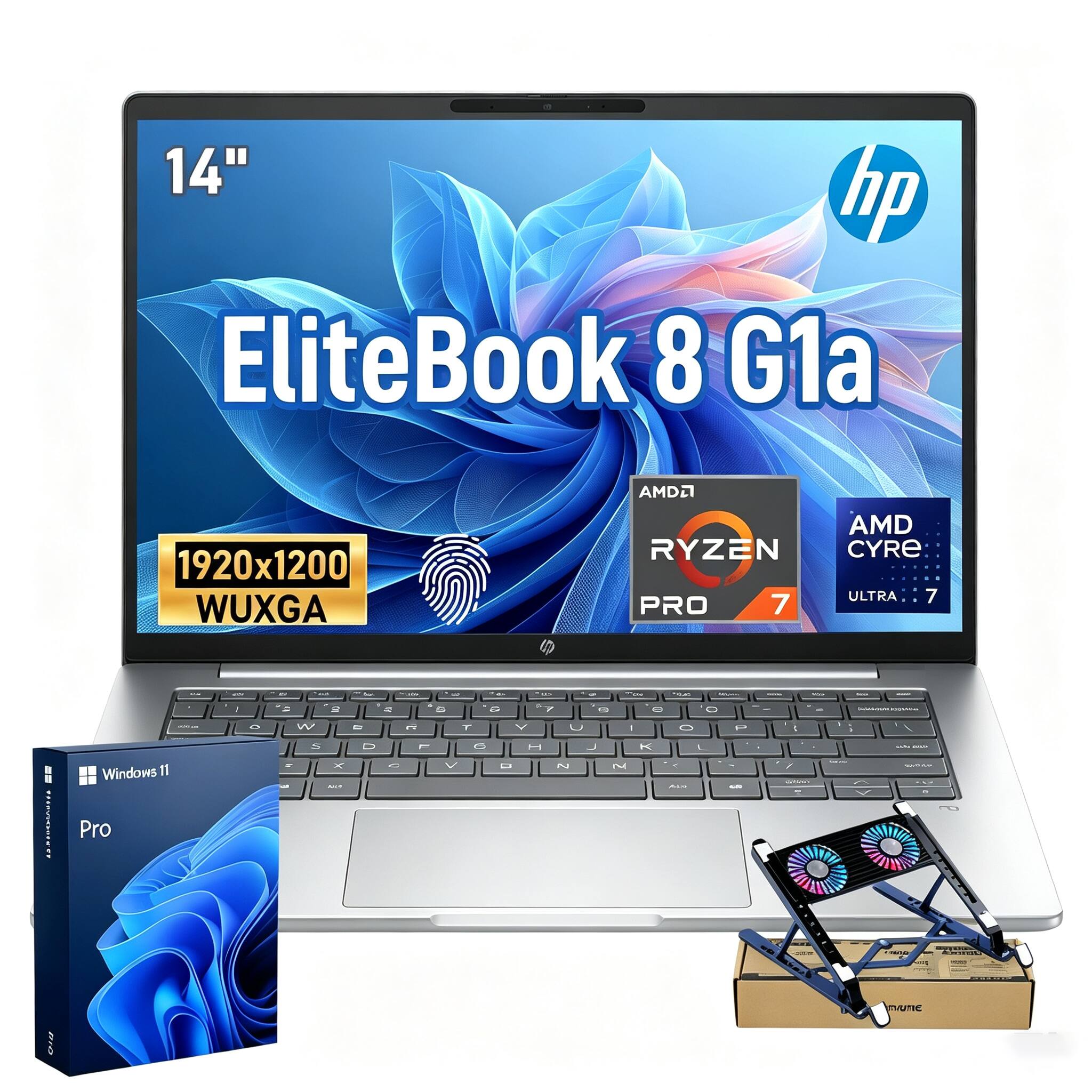 14" HP EliteBook 8 G1a  
1920x1200 WUXGA  
AMD Ryzen Pro 7  
AMD Cyber ULTRA 7  

Windows 11 Pro  

LIGERANCER - 2674  
memes  
2011-12 SERVERS  
EVUNG