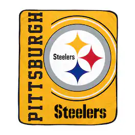 Pegasus - Pittsburgh Steelers 50" x 60" Keep It Simple Ultra Soft Blanket - Multicolor