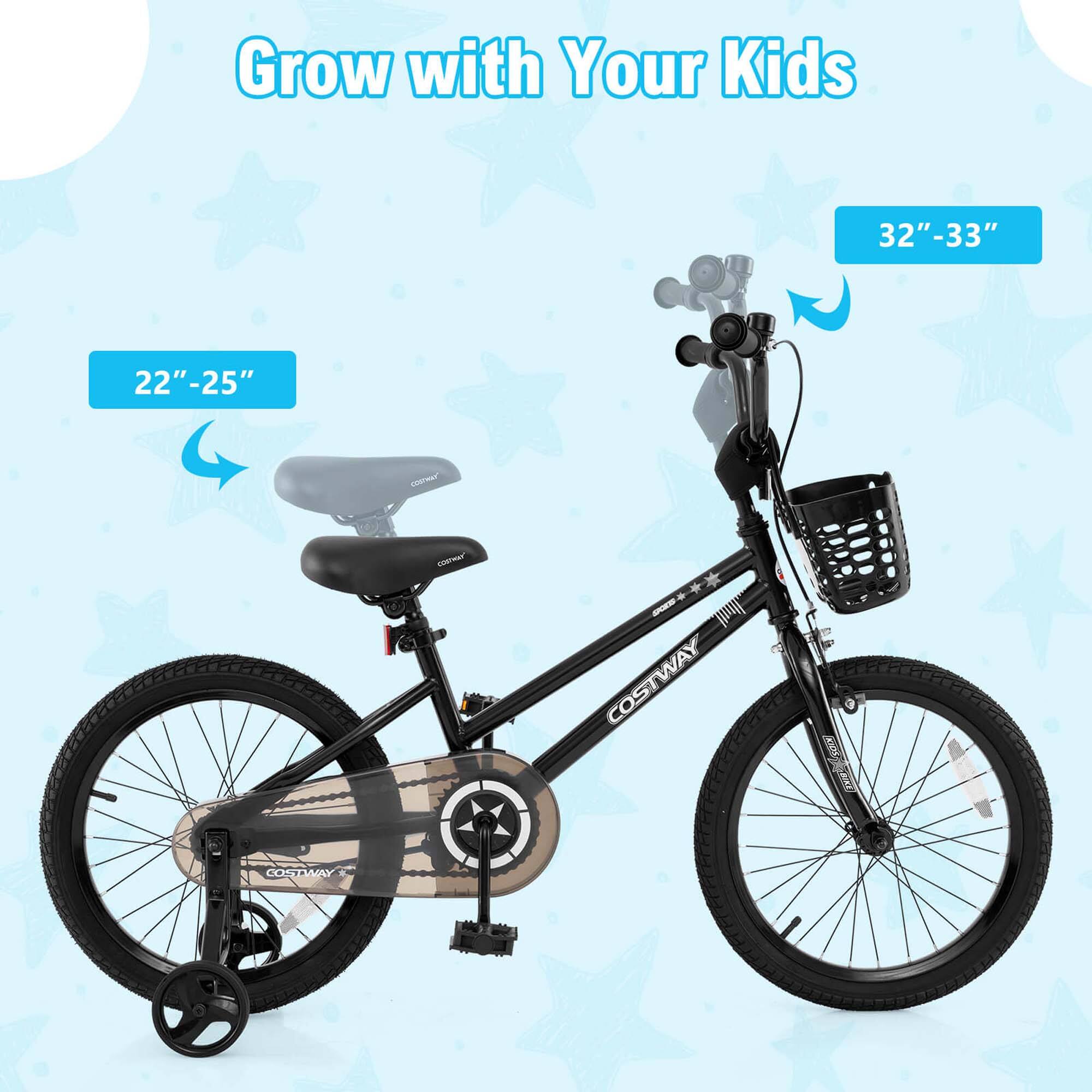 Grow with Your Kids

22" - 25"

32" - 33"