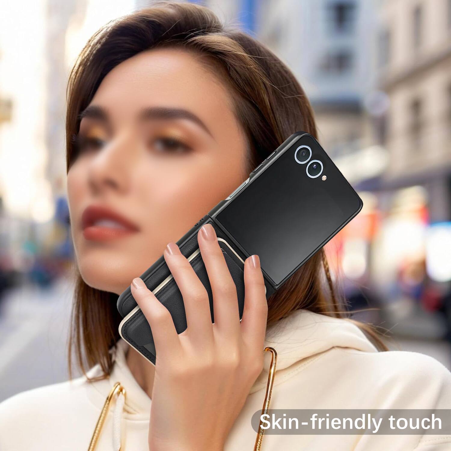 Skin-friendly touch