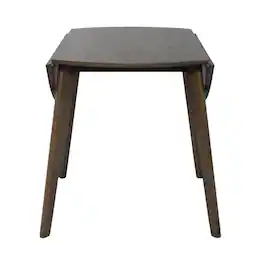 Liberty Furniture Industries - Space Savers Drop Leaf Table in Satin Walnut - Brown