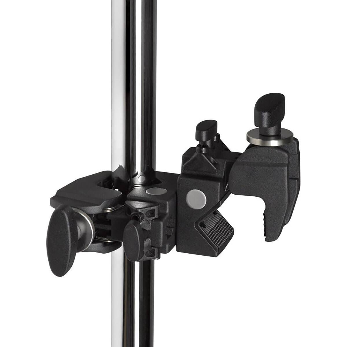 Alt View 1. Kupo - Kupo G702311 Double Convi Clamp, 44.09lbs Maximum Load Capacity, Black.