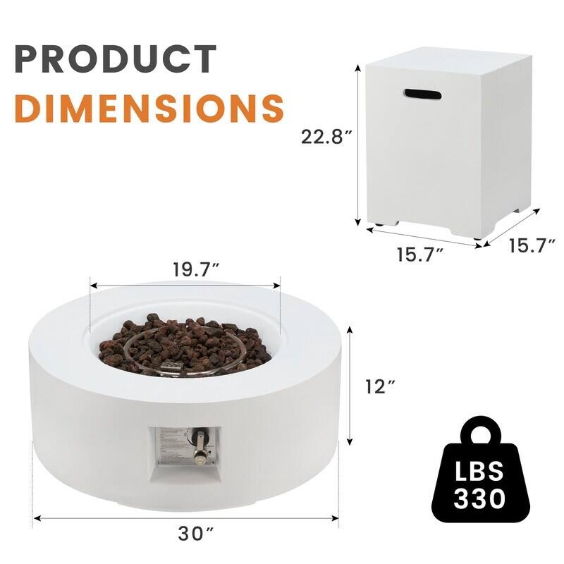 PRODUCT DIMENSIONS

22.8" x 19.7" x 15.7" x 15.7" x 12" x 30"

LBS 330