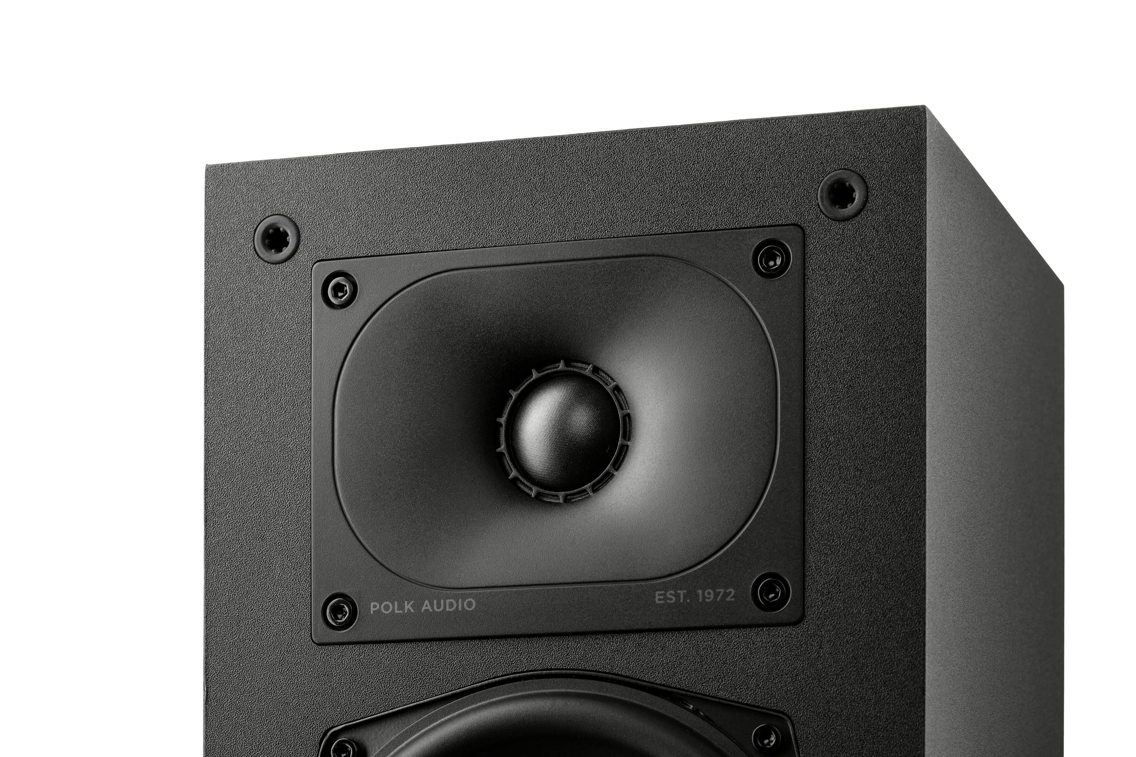 Alt View 12. Polk Audio - Monitor XT15 Bookshelf Speaker Pair - Midnight Black.