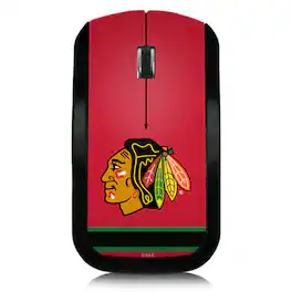 Keyscaper - Chicago Blackhawks Stripe Wireless Mouse - Wireless - Multicolor