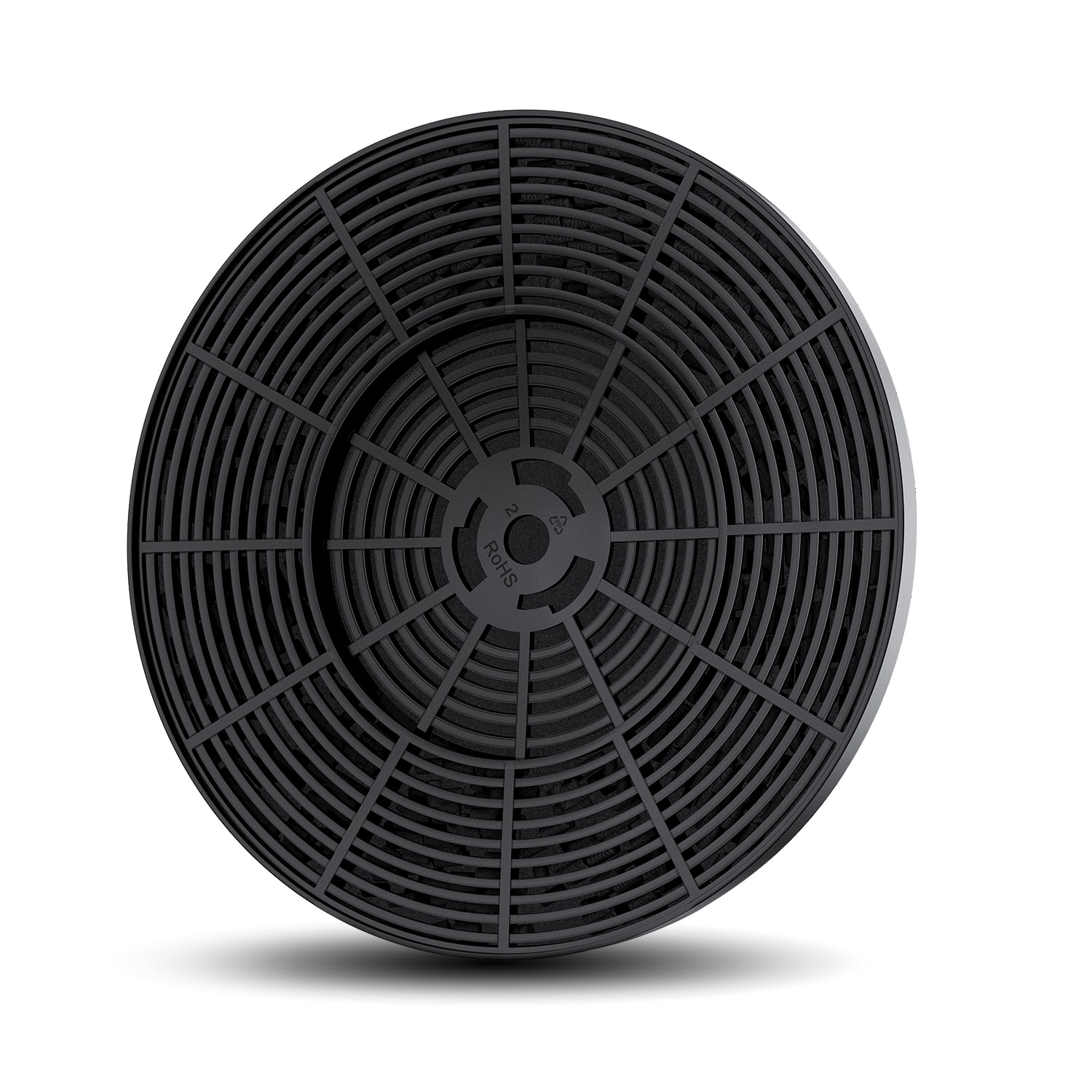 Range Hood Replacement Non-Ducted Charcoal Carbon Filter for Empava Ductless Range Hood 30RH15F, 30RH16F (Set of 1) - Black