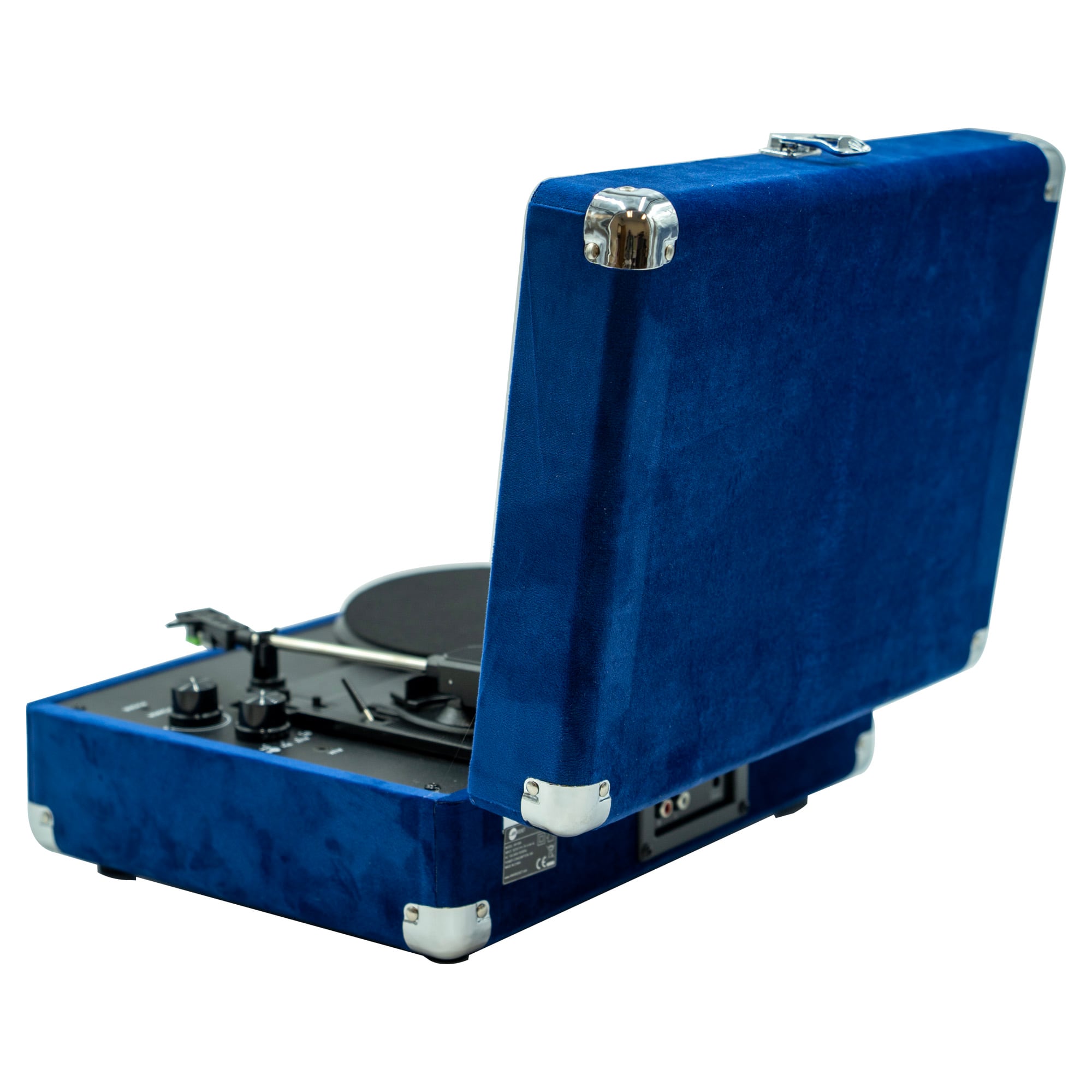 Arkrocket Curiosity III Suitcase Bluetooth Record Player Turntable
