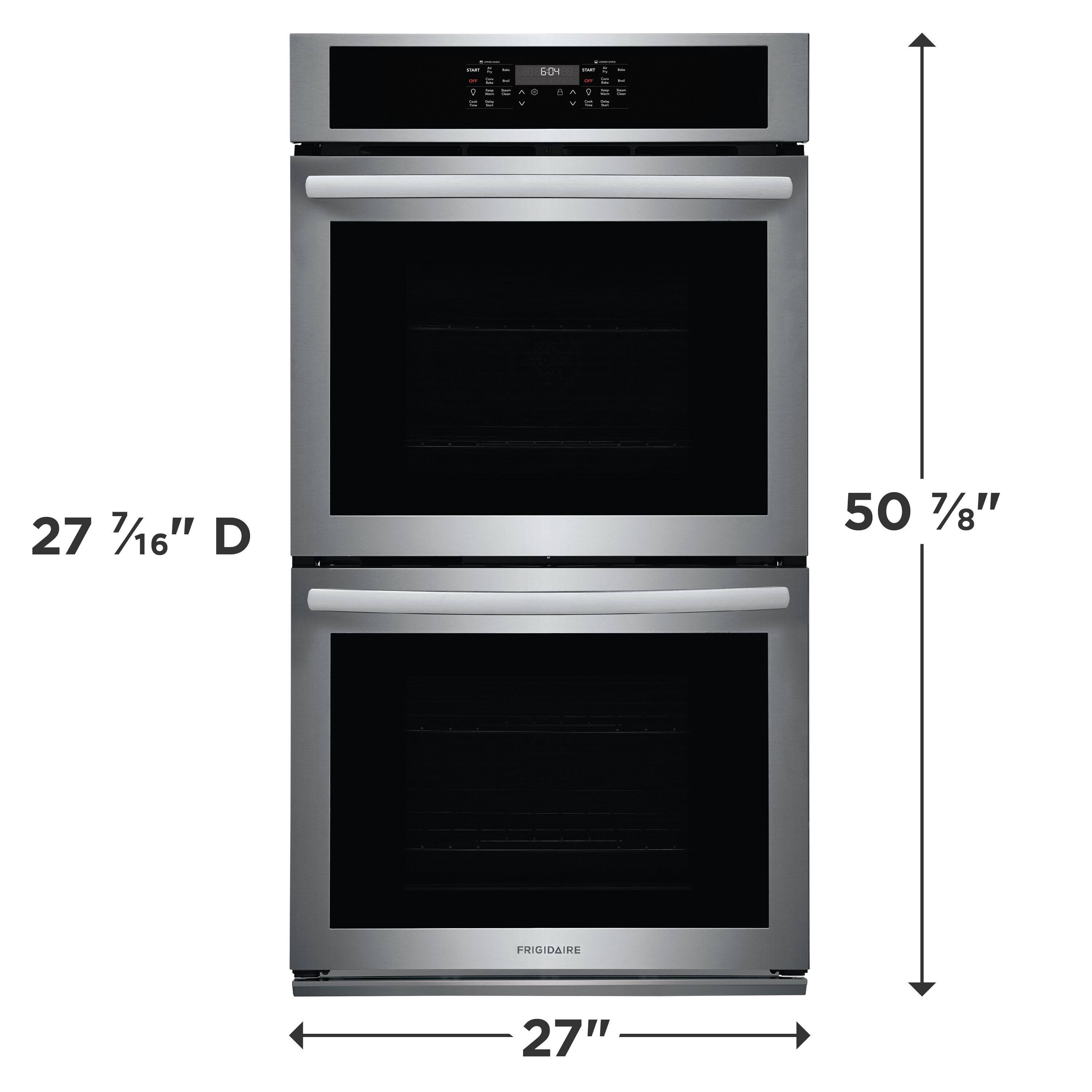 - A 4 - & 9 - A 1  
- 27 7/16" D  
- 50 7/8"  
- FRIGIDAIRE  
- 27"