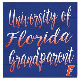 Jardine - Florida Gators 10'' x 10'' Grandparent Plaque - Blue