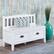 Left Zoom. Simpli Home - Burlington solid wood 42 inch Wide Transitional Entryway Storage Bench with Drawers - White.