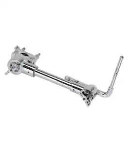 Gibraltar Hardware - L Rod Extension Grabber Clamp, with Adjustable L-rod Mounting Post & 6-inch Extension Arm