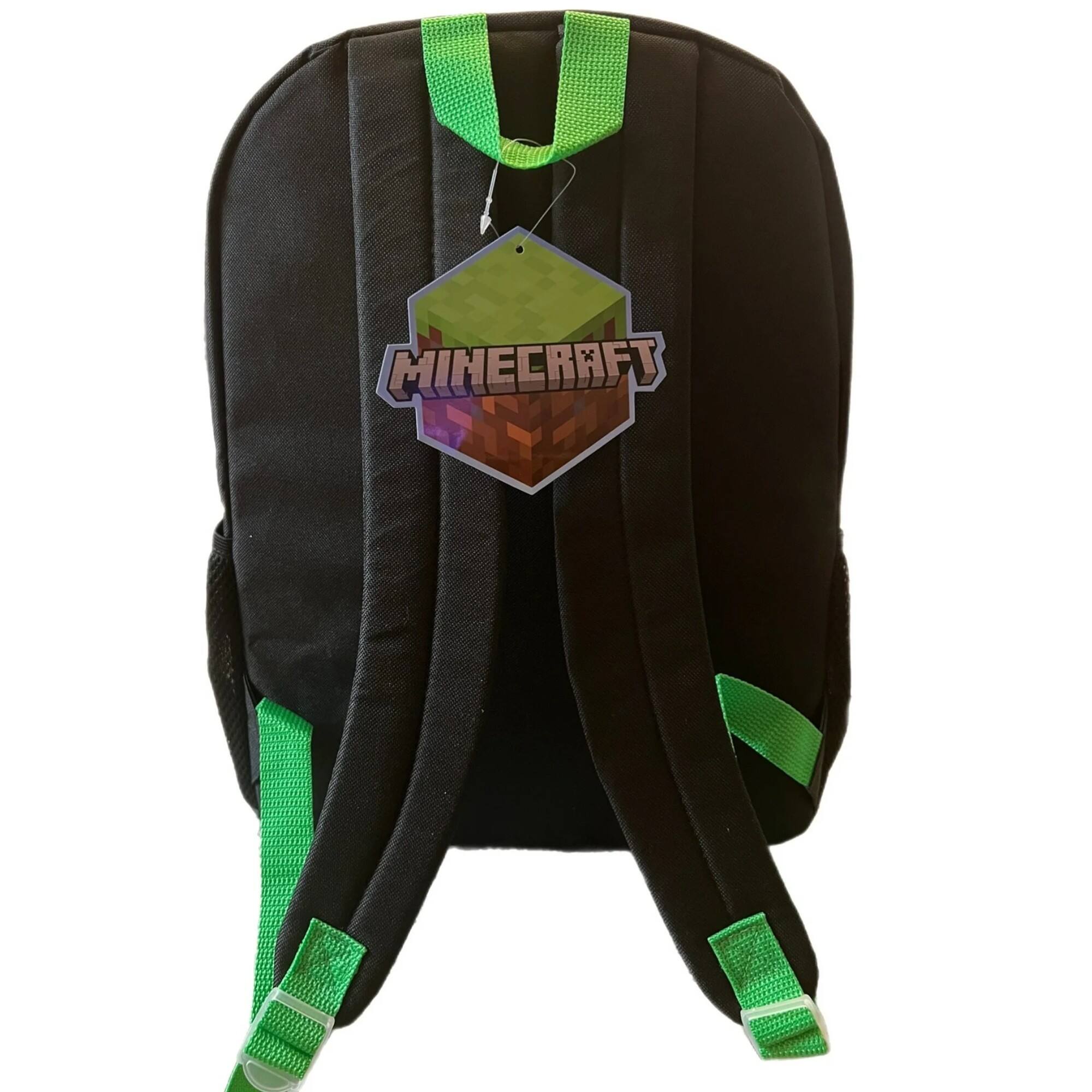 Alt View 2. Minecraft - Minecraft Backpack 16" Creeper TNT Kids - Green.
