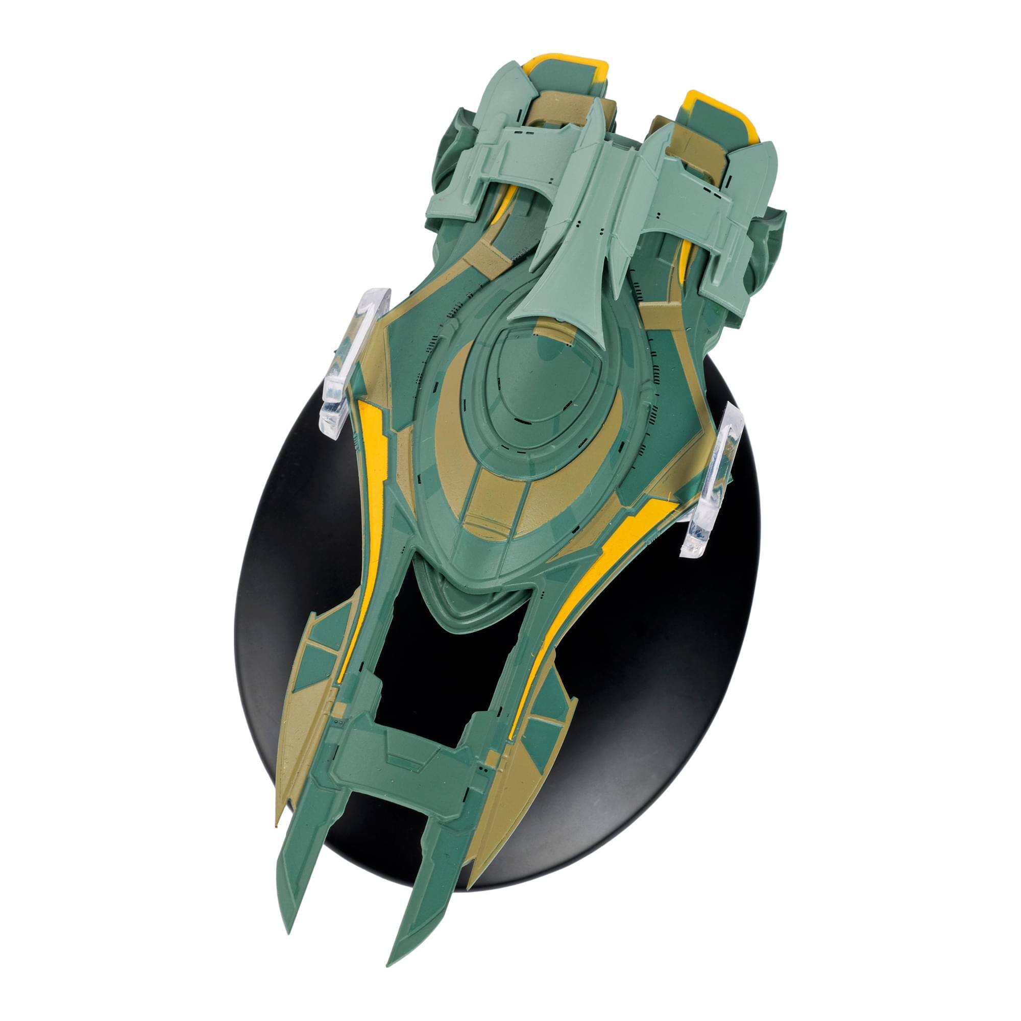 Alt View 4. Eaglemoss - Eaglemoss Star Trek Starship Replica | Xindi Humanoid - Green.