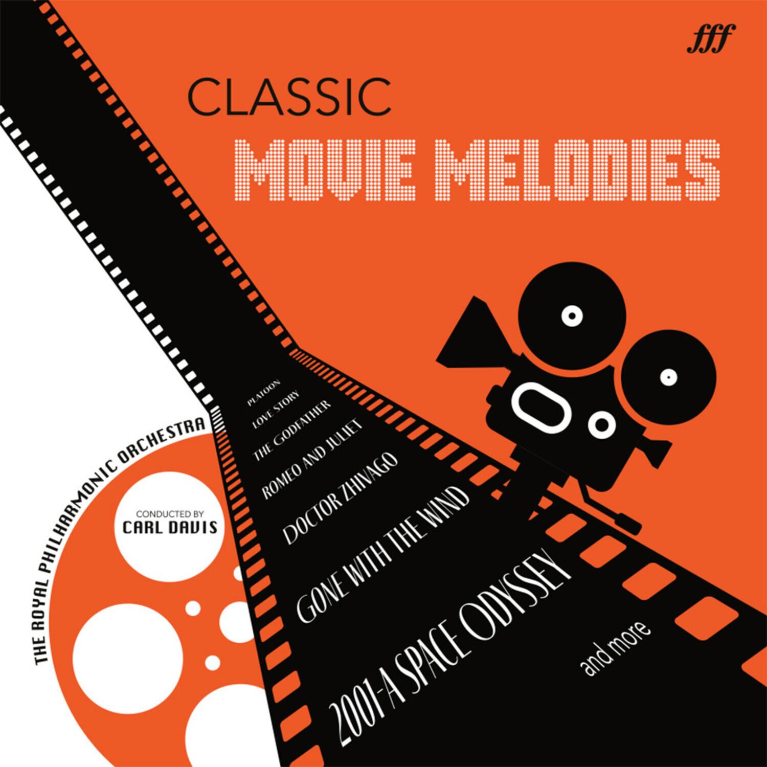 CLASSIC MOVIE MELODIES

THE ROYAL PHILHARMONIC ORCHESTRA
CONDUCTED BY CARL DAVIS

PLATOON
STORY OF LOVE
THE GODFATHER
ROMEO AND JULIET
THE WIND
DOCTOR ZHIVAGO
GONE WITH THE WIND
2001: A SPACE ODYSSEY

and more