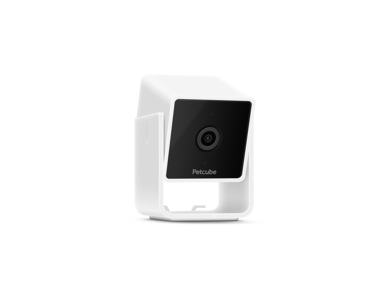 Alt View 2. Petcube - Petcube Cam, Interactive WiFi Pet and Home Security Camera | CC10US - White.
