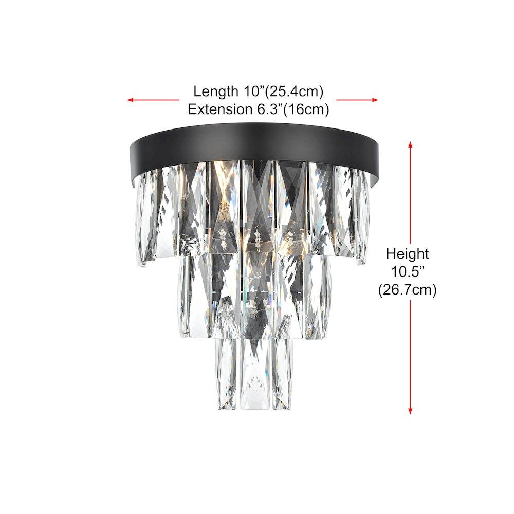Length 10" (25.4cm)  
Extension 6.3" (16cm)  
Height 10.5" (26.7cm)