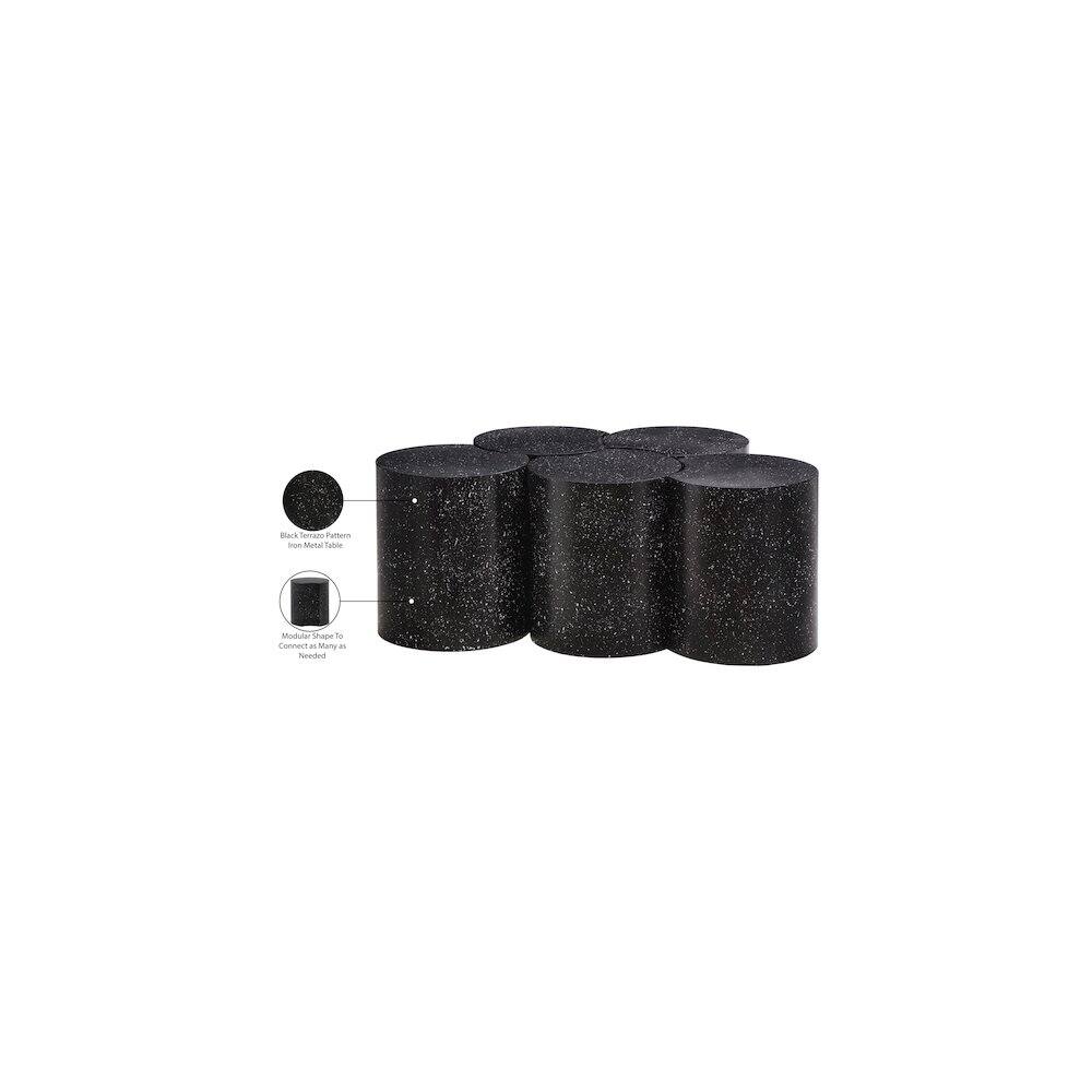 Black Tempered Pattern  
Modular Shape To Connect Needed