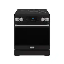 Gordon Ramsay Series by Thor Kitchen 4.8 Cu. Ft Freestanding Induction Range with Stainless Hardware - Matte Black