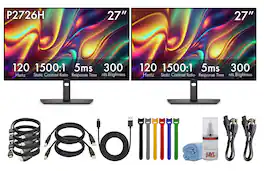 Dell - Pro P P2726H 27 Inch Full HD IPS Monitor (2x)