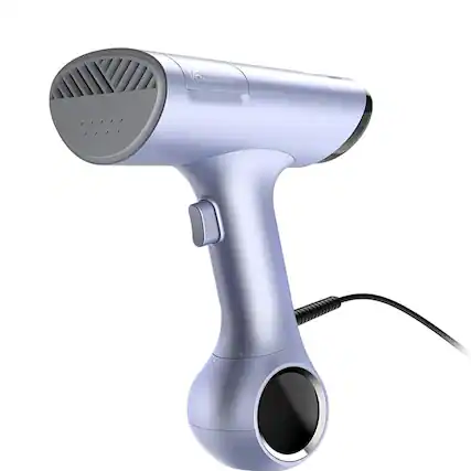 Front. Morus - Morus V6 Travel Steamer 2-in-1 Handheld Vacuum Garment Steamer with Suction Ironing Technology - Sliver.
