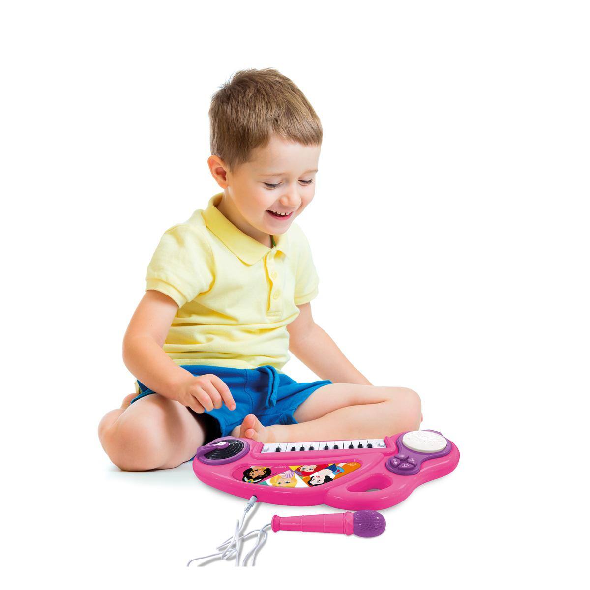 Alt View 5. Lexibook - DISNEY Princess Electronic Keyboard with lights (24 Keys).