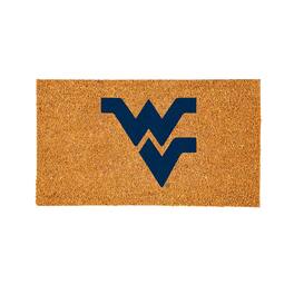 Evergreen Enterprises - West Virginia Mountaineers 28" x 16" Logo Turf Mat - Multicolor