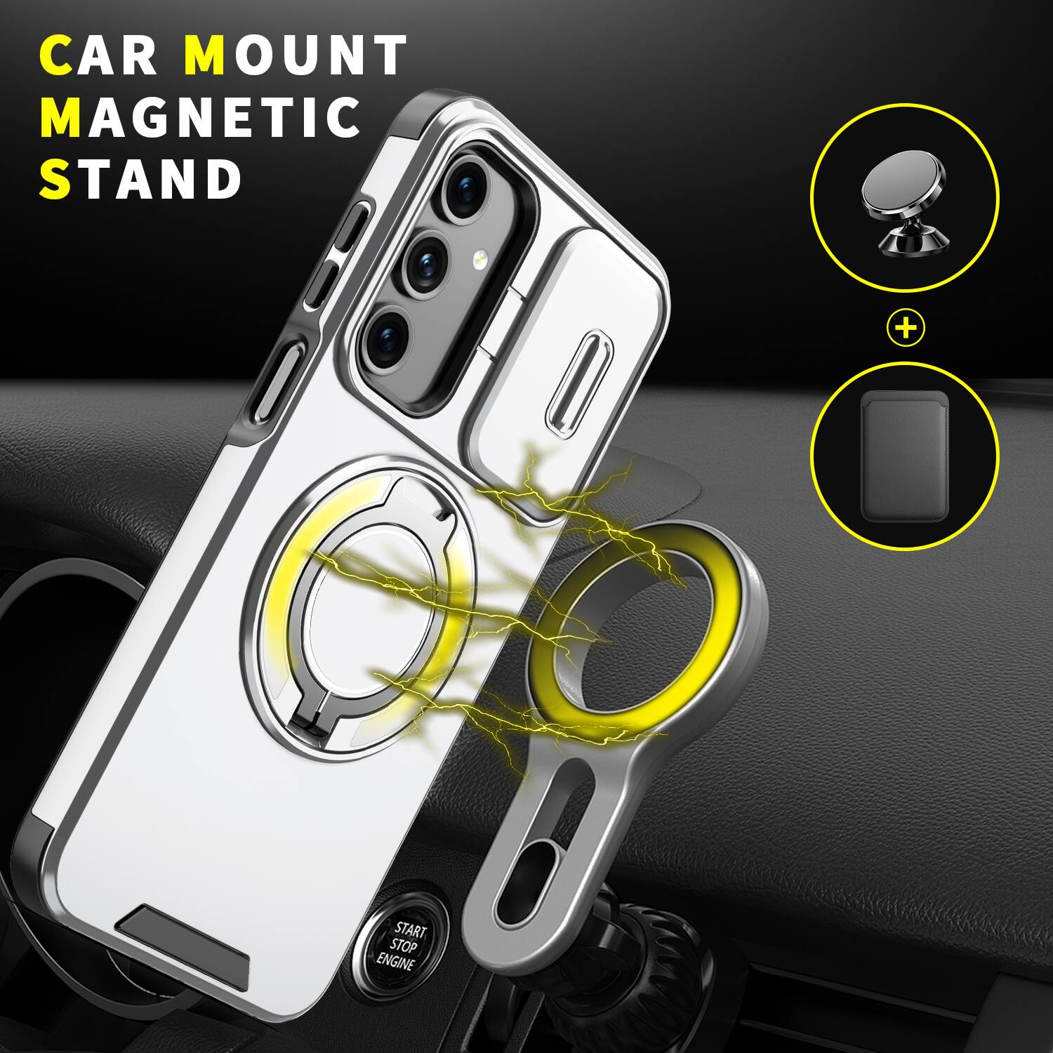 CAR MOUNT MAGNETIC STAND

START STOP ENGINE