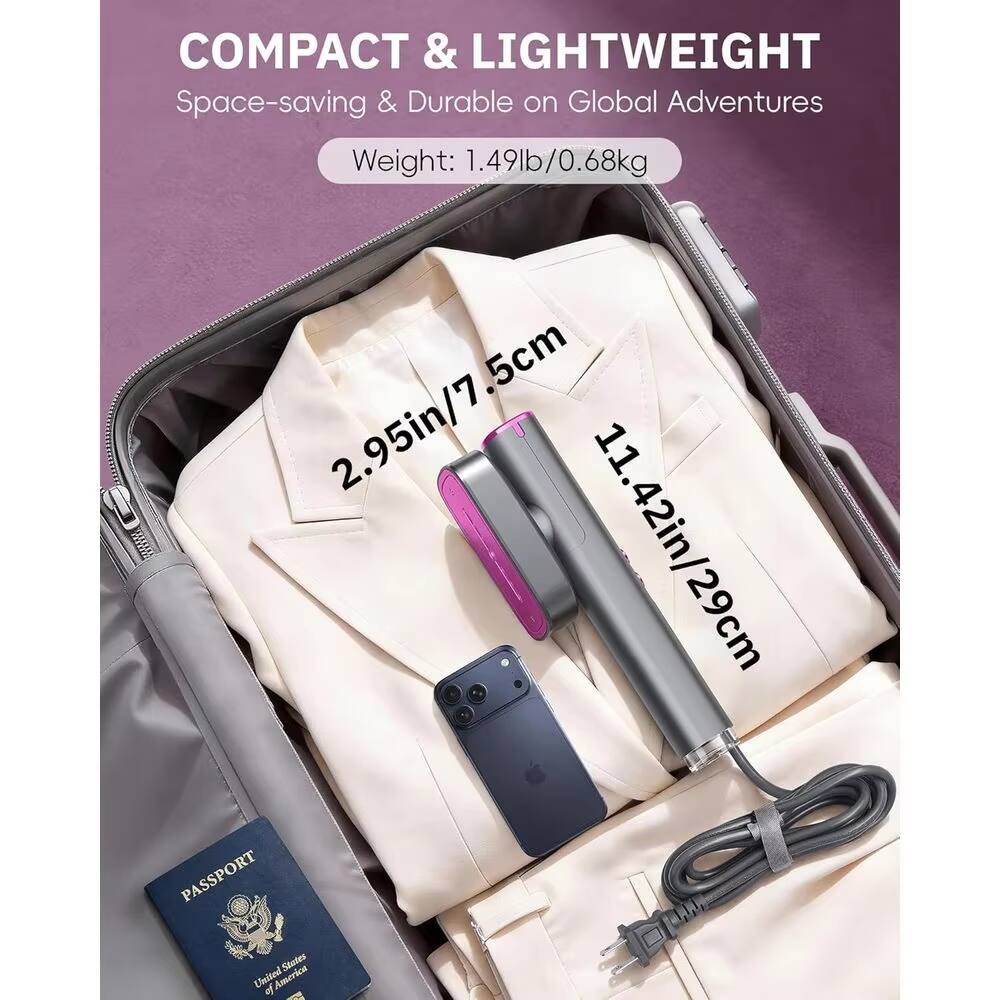 COMPACT & LIGHTWEIGHT  
Space-saving & Durable on Global Adventures  
Weight: 1.49lb/0.68kg  

2.95in/7.5cm  
11.42in/29cm  

PASSPORT  
United States of America