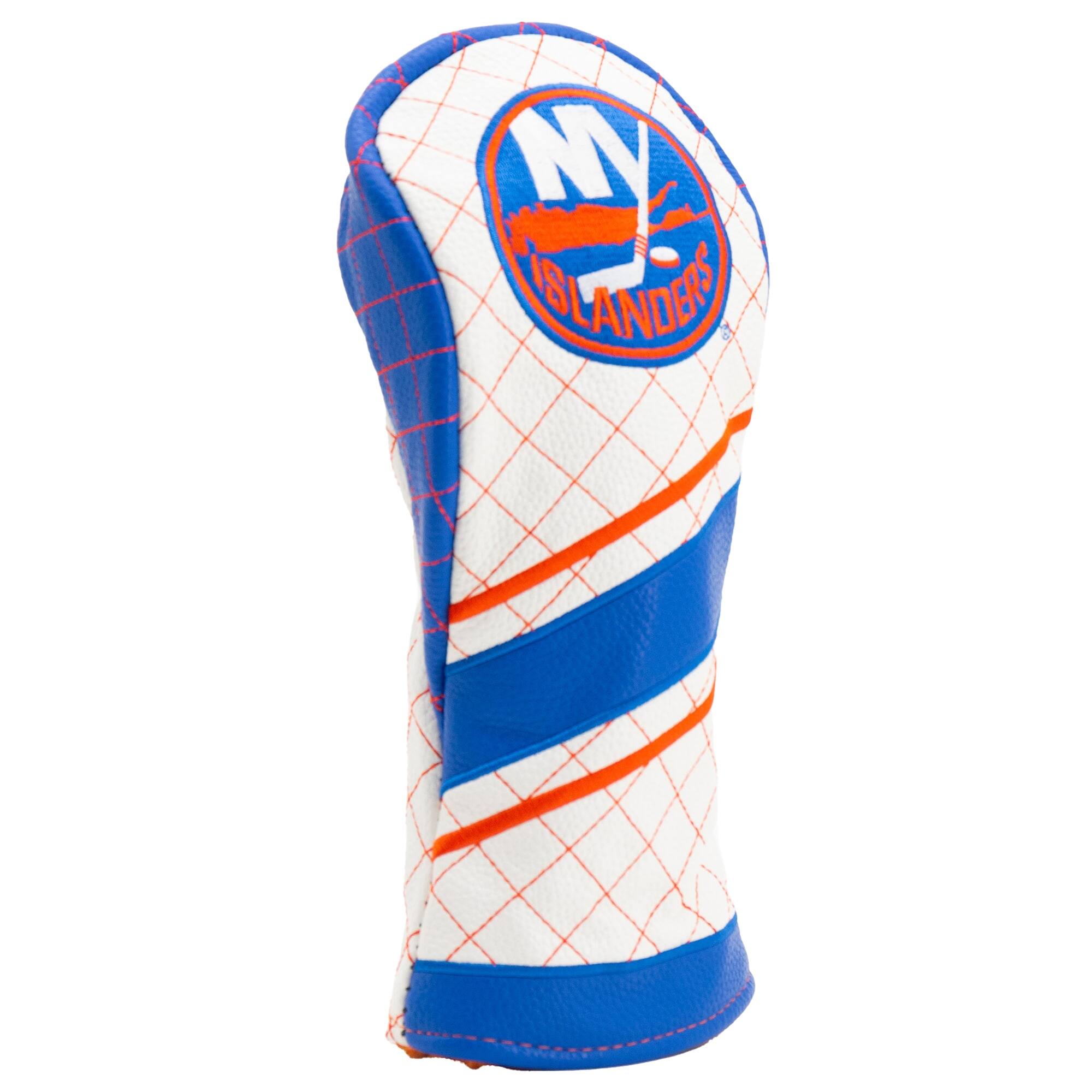 Alt View 2. Team Golf - New York Islanders Striped Quilted Fairway Headcover - Multicolor.