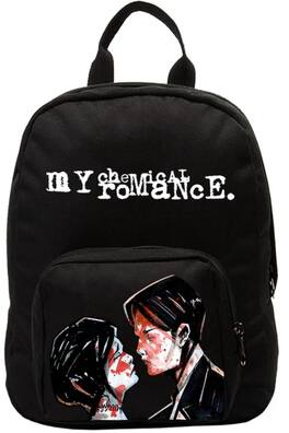 PopMarket - My Chemical Romance - Rocksax - My Chemical Romance - Three Cheers Logo - Mini Backpack (Black) - Multicolor