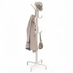 White 15.3"D x 15.3"W x 72"H