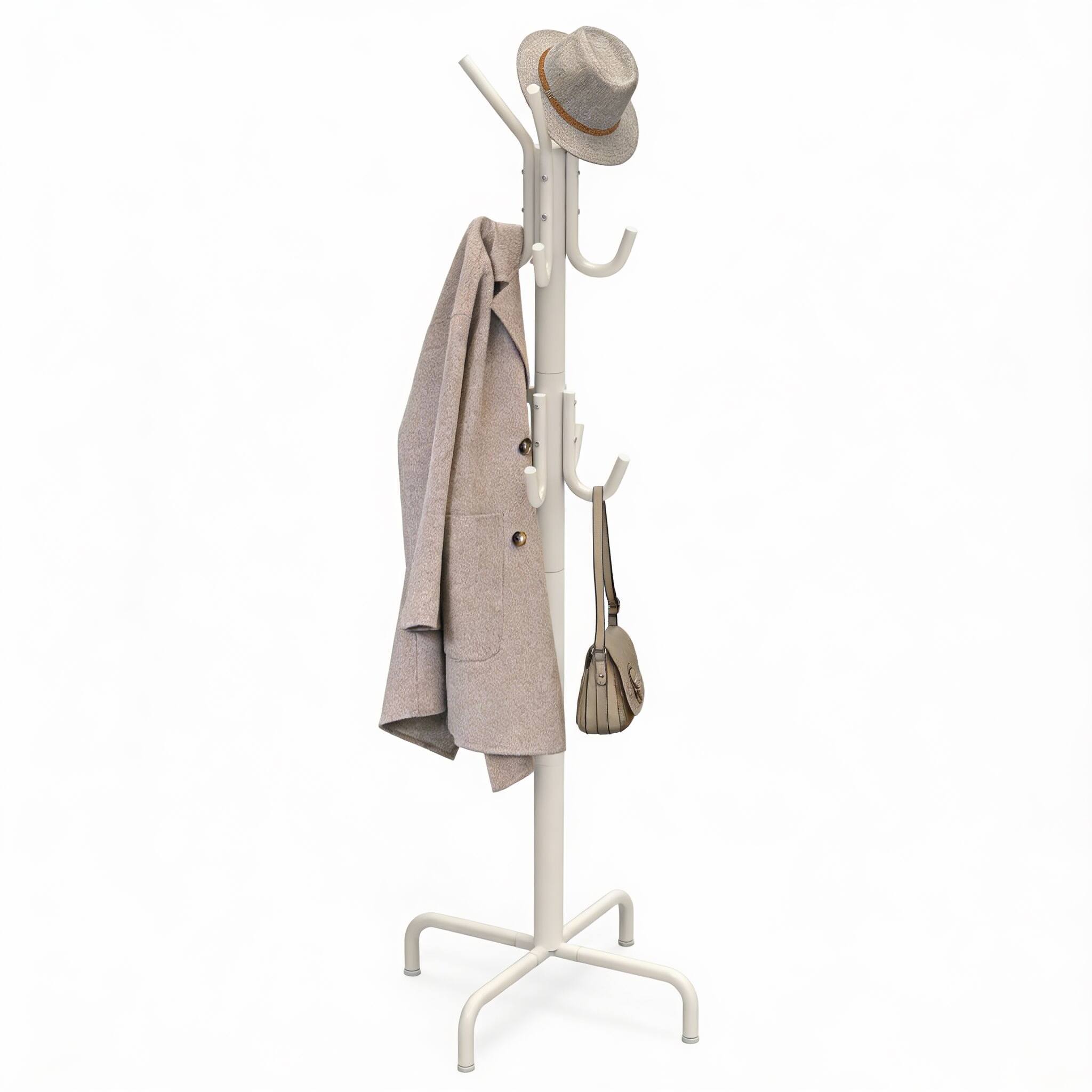 White 15.3"D x 15.3"W x 72"H