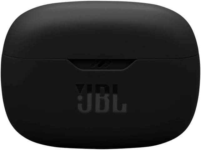 Alt View 4. JBL - Vibe Beam 2 Noise Cancelling Earbuds with Case - Black.