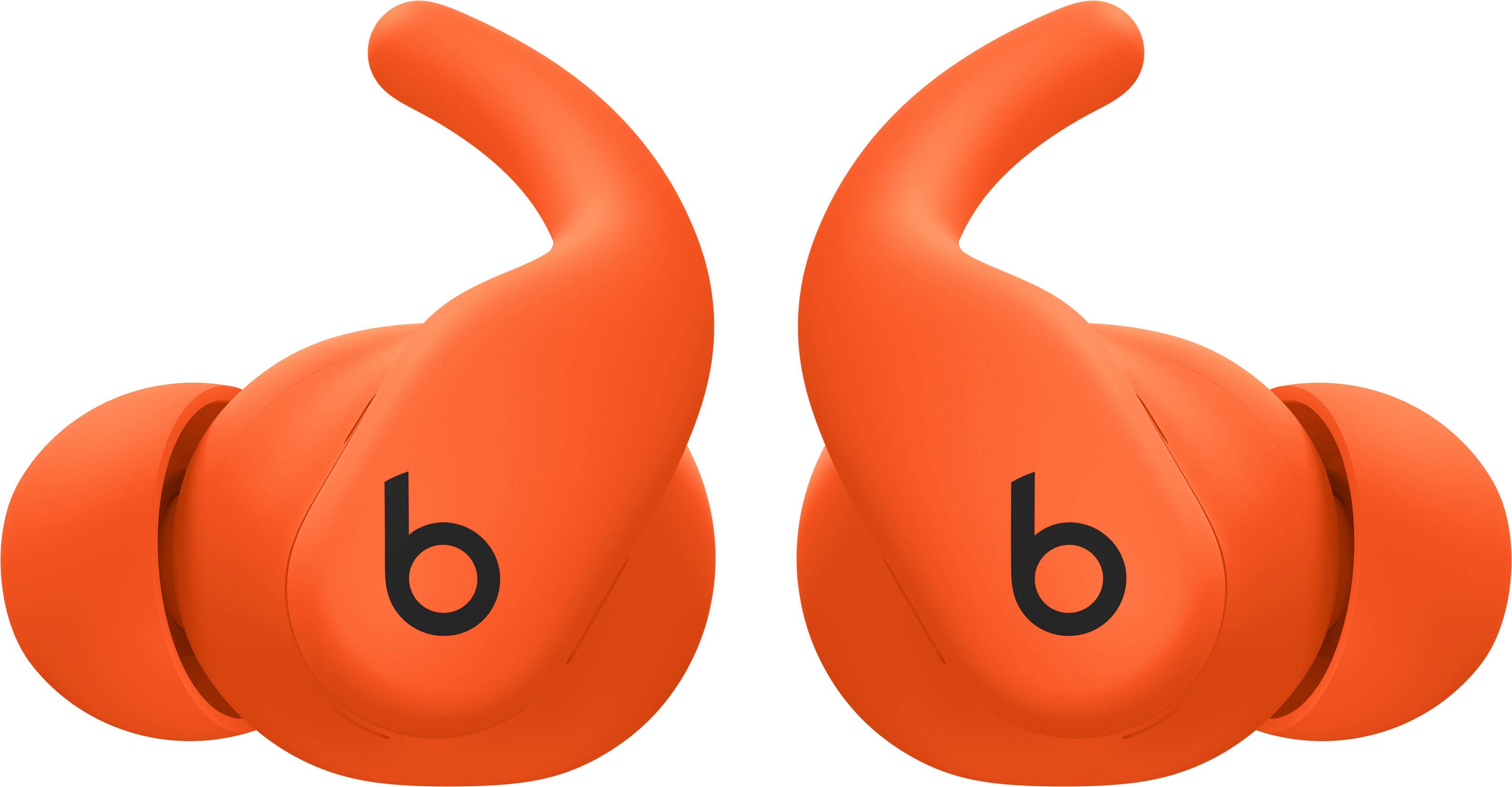 Alt View 11. Beats - Powerbeats Fit True Wireless Active Noise Canceling  Earbuds - Spark Orange.