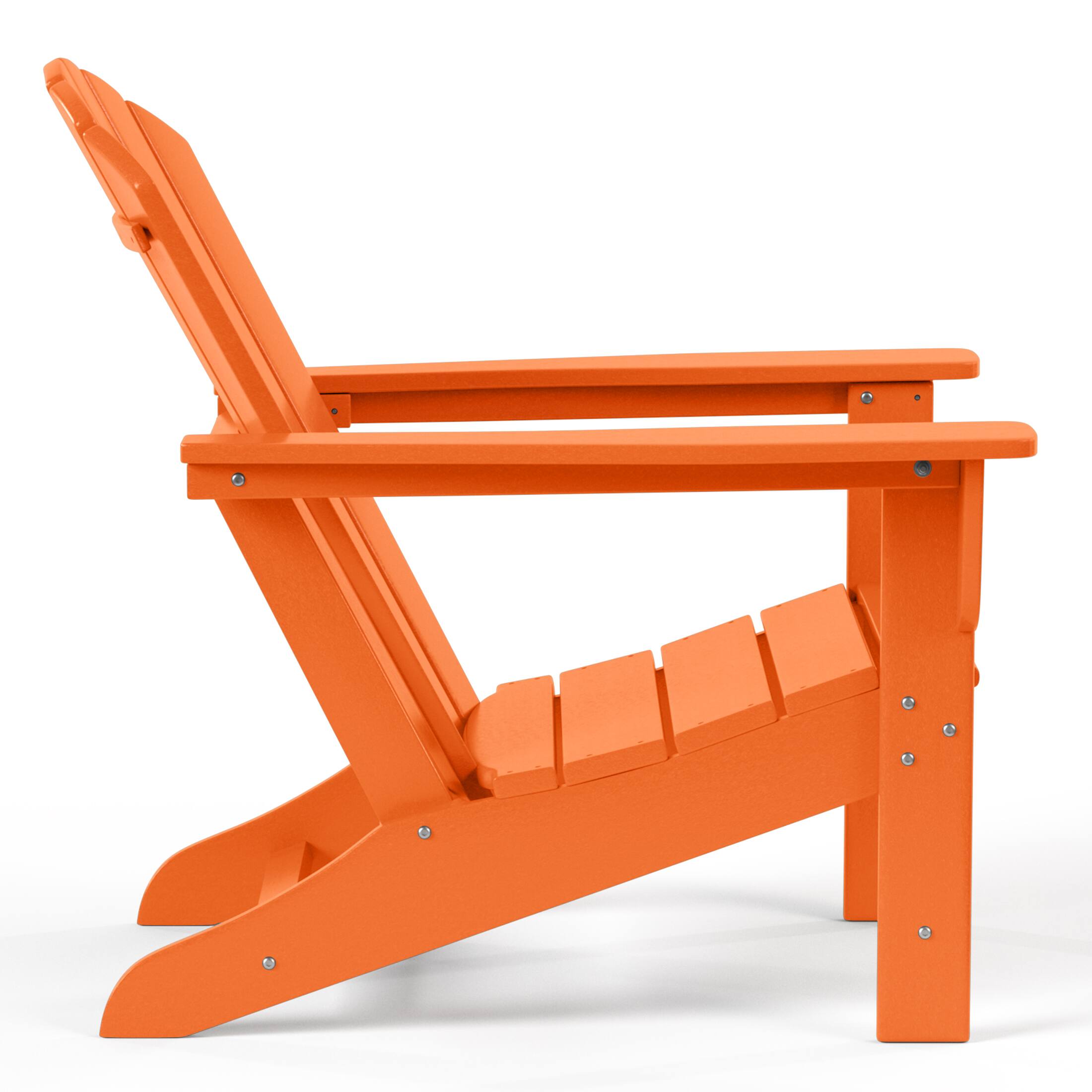 Back. WestinTrends - WestinTrends Dylan Outdoor Adirondack Chair (Set of 2) - Orange.