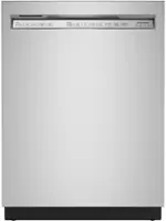 KitchenAid - Front Control Built-In Dishwasher with Stainless Steel Tub, FreeFlex Third Rack, 44dBA - Stainless Steel - Front_Zoom