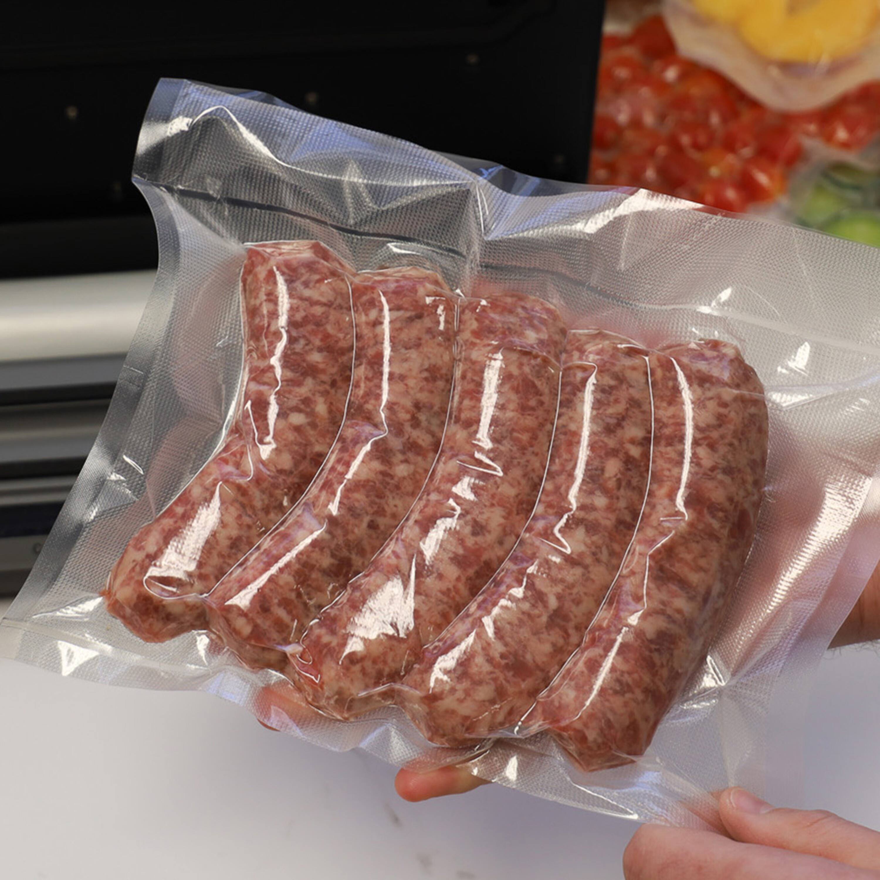 Left. Nesco - Vacuum Sealer Roll 11"X20' 1 Pack/6PC PDQ Display.