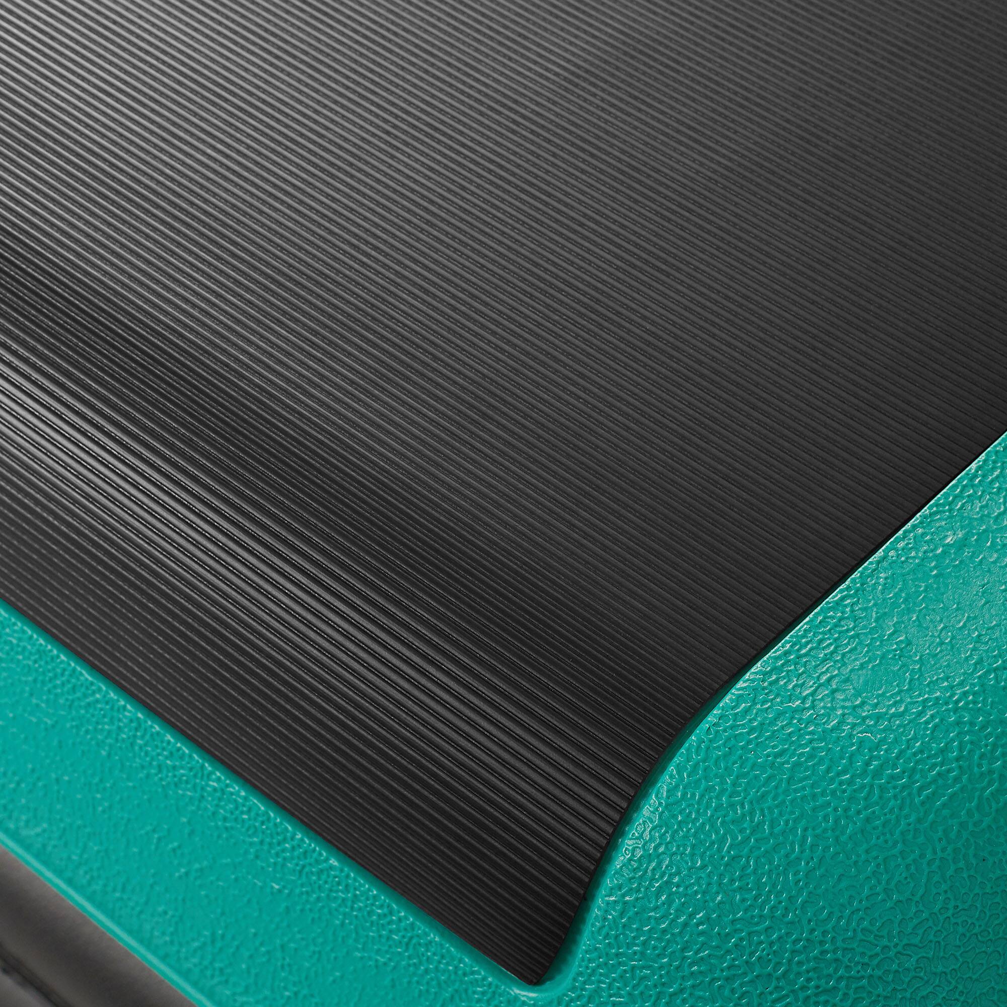 Alt View 3. Philosophy Gym - Aerobic Exercise Adjustable Step Platform Health Club Size w/ 4 Risers - Green.