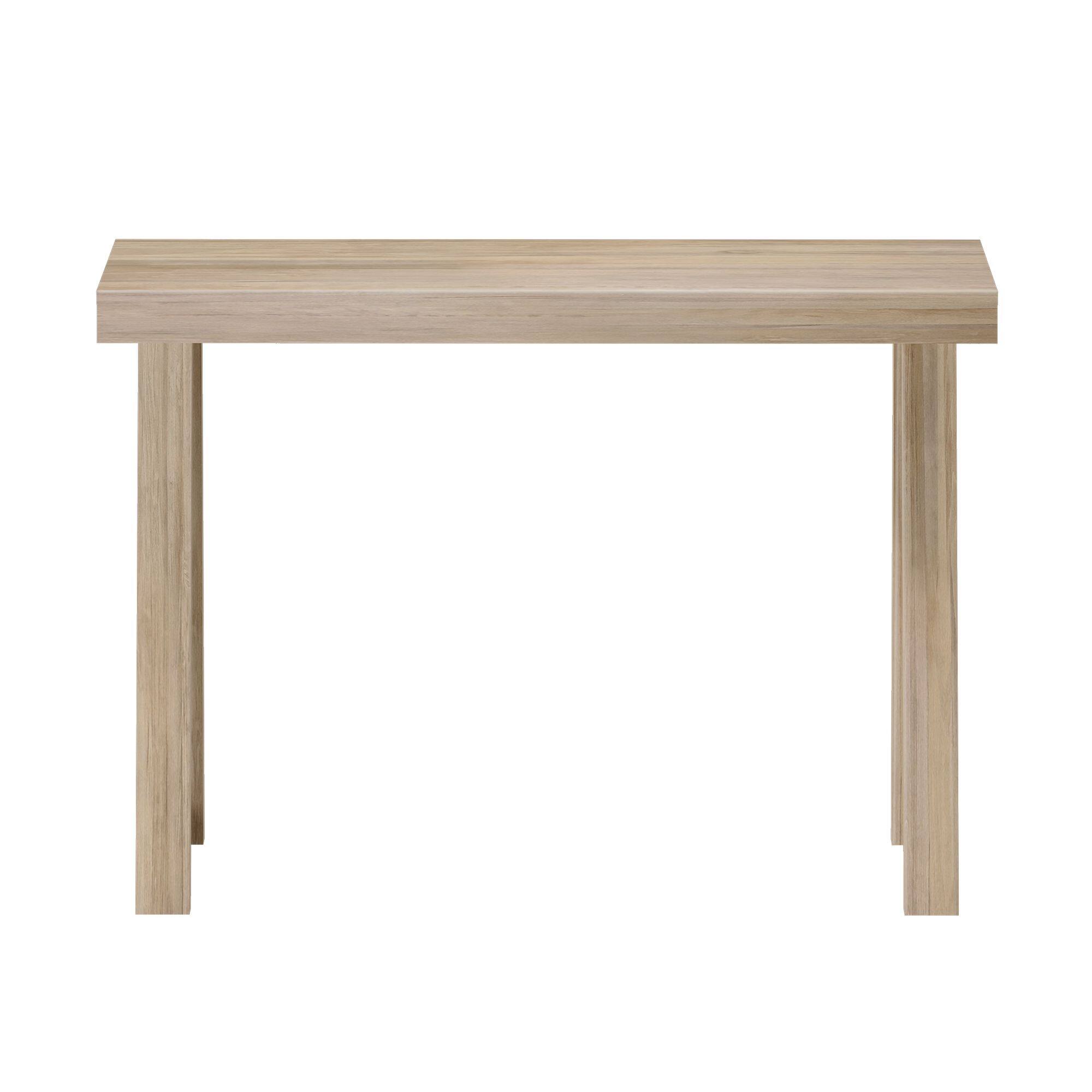 Alt View 3. Plank+Beam - Classic Console Table (46in / 1170mm), Blonde - Blonde.