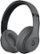 Left Zoom. Beats by Dr. Dre - Geek Squad Certified Refurbished Beats Studio³ Wireless Noise Cancelling Headphones - Gray.